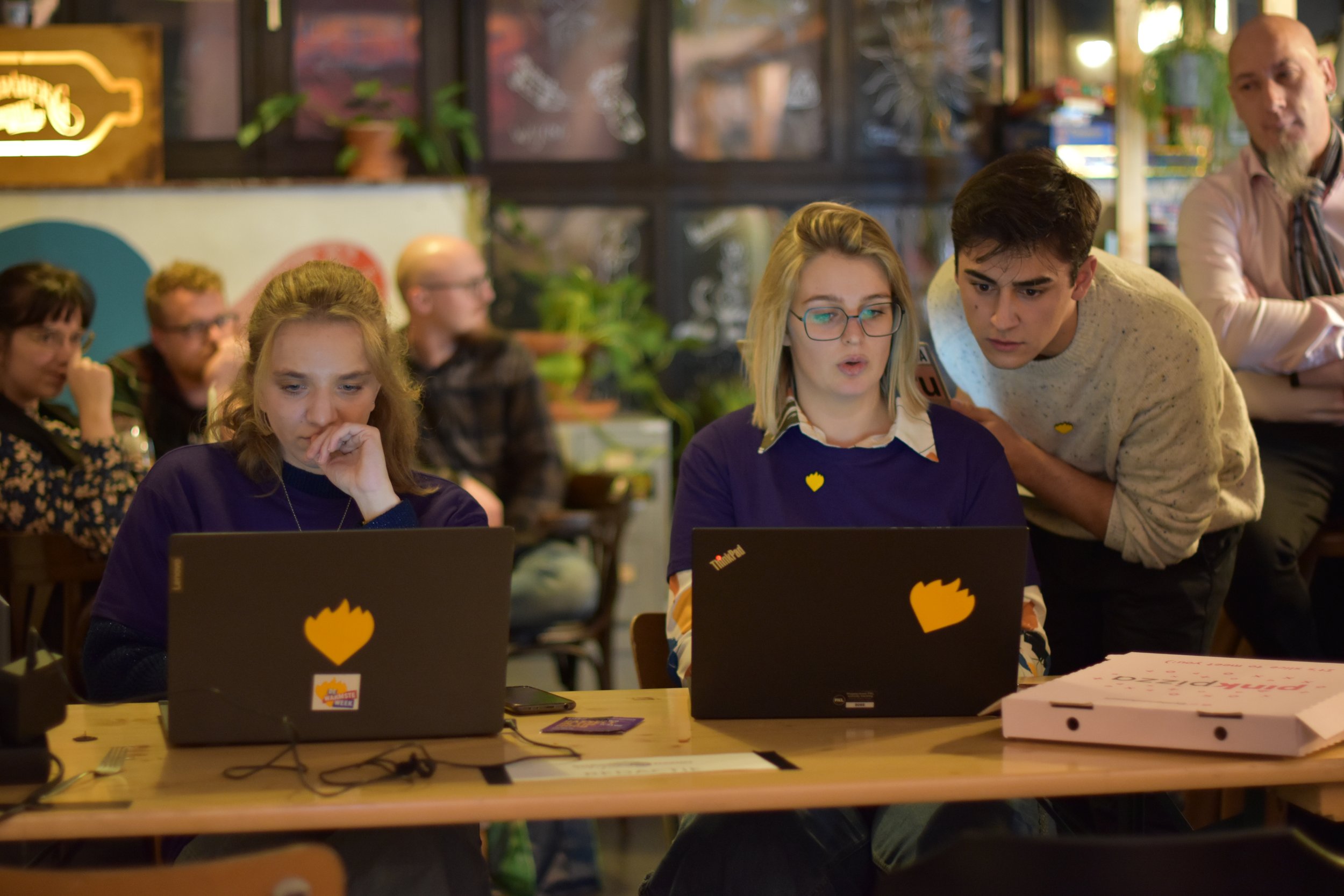  Team Online tijdens de radiomarathon 2022     (Hadewijch Bosmans)   