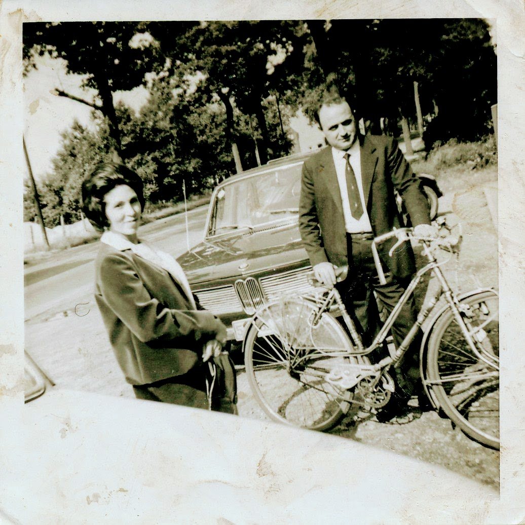   Michele Pergola en Agata Auria. Familie archief, ca. 1970.  