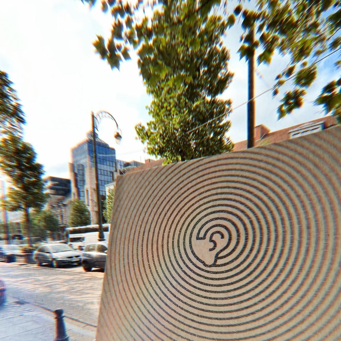   Een vroege ochtend, op het begin van een stagedag bij Sonhouse. Brussel, mei 2023.  